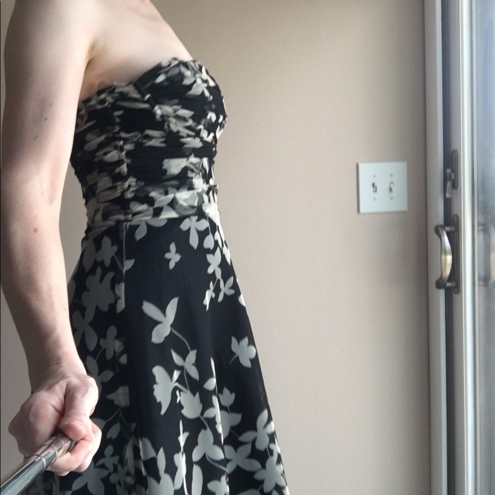 Donating soon! BCBG Strapless dress